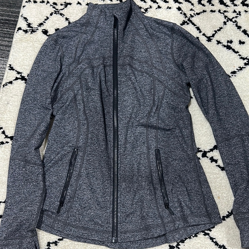 Gray Lululemon Define Jacket